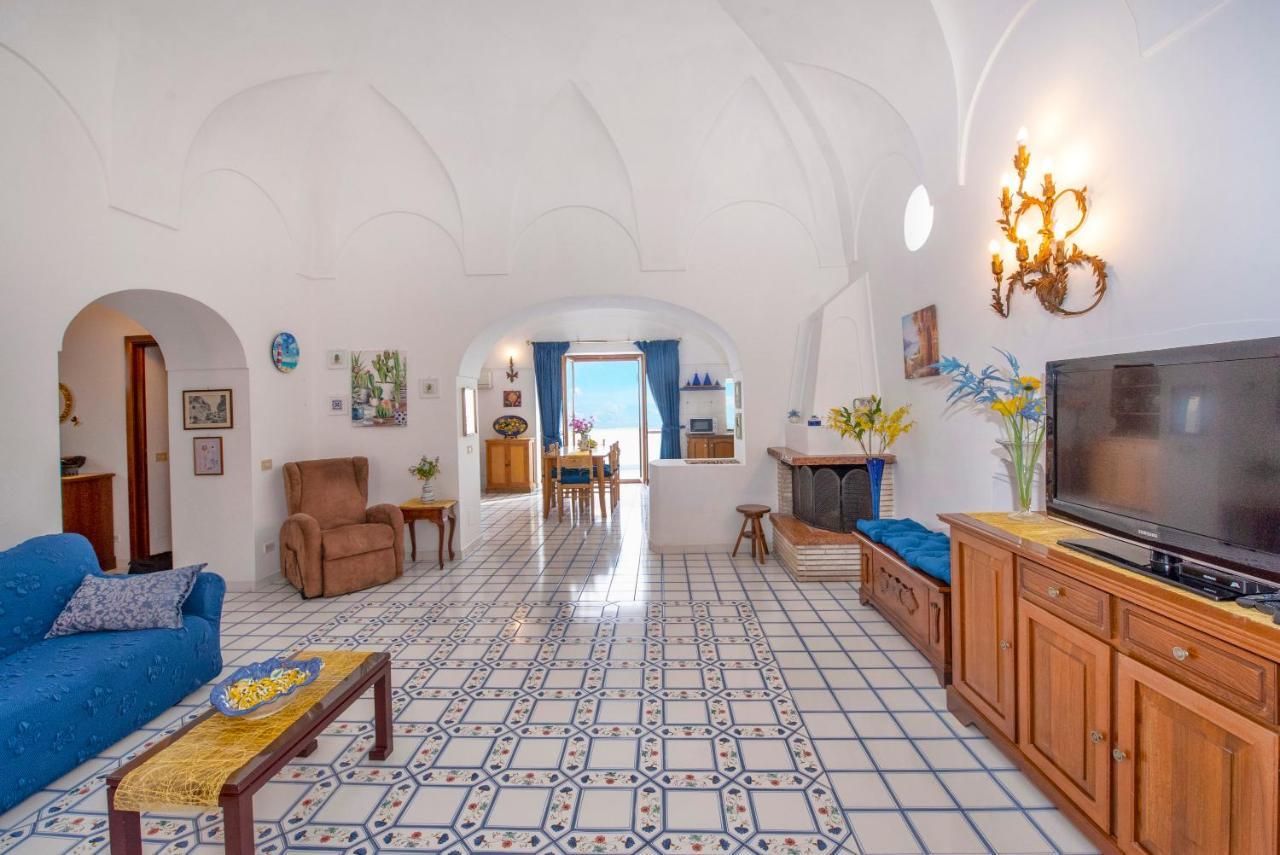 Villa Casa Rosamare Praiano Exterior foto