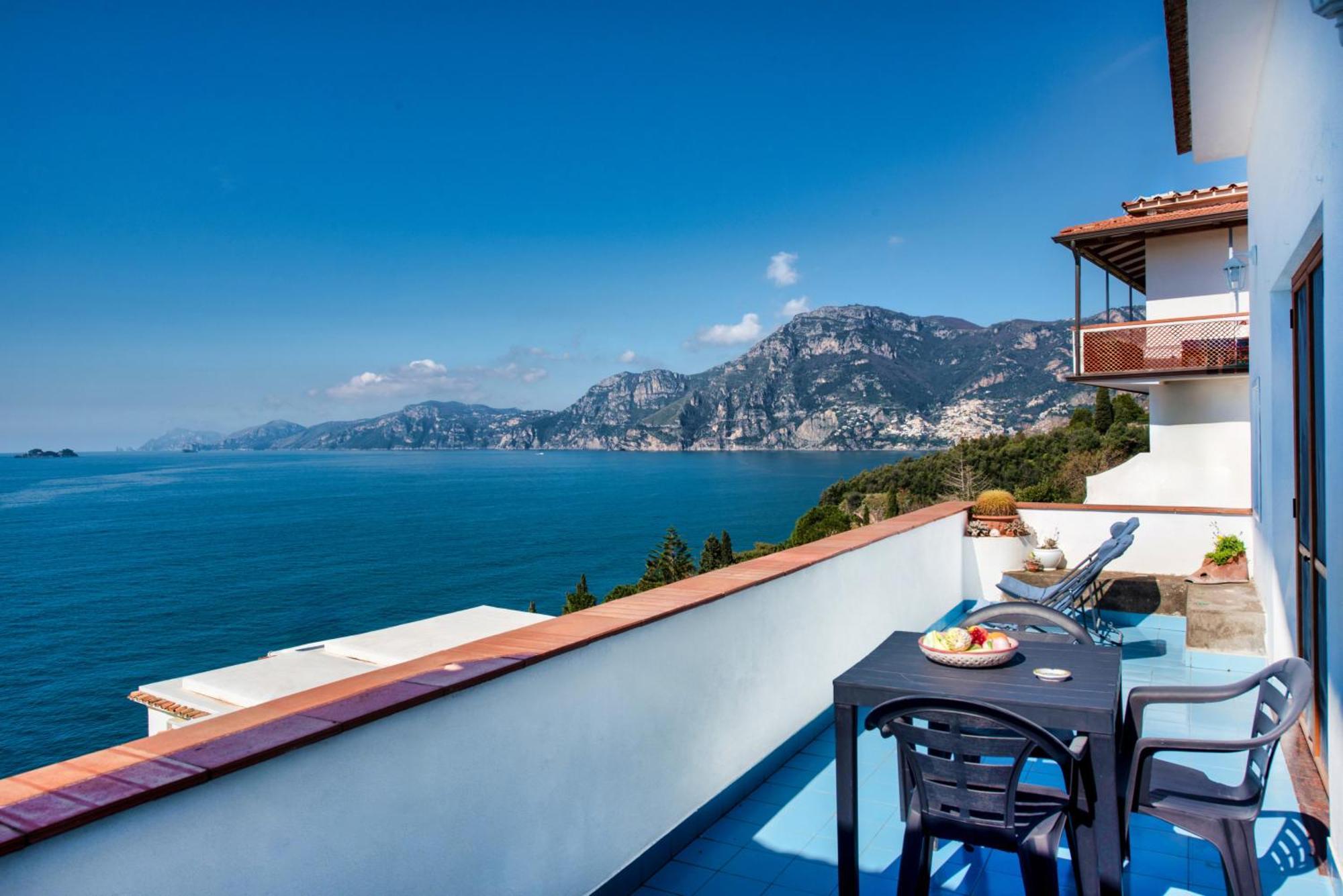 Villa Casa Rosamare Praiano Exterior foto